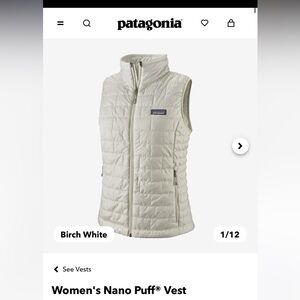 patagonia nano puff vest